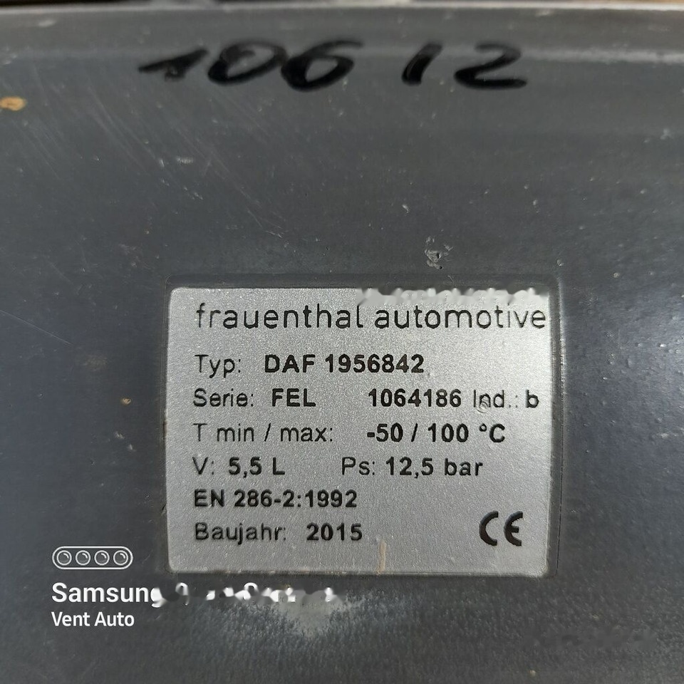 DAF XF 106 5,5L 1956842 DAF 1956842 truck - Peças de freio para Camião: foto 2 DAF XF 106 5,5L 1956842 DAF 1956842 truck - Peças de freio para Camião: foto 2
