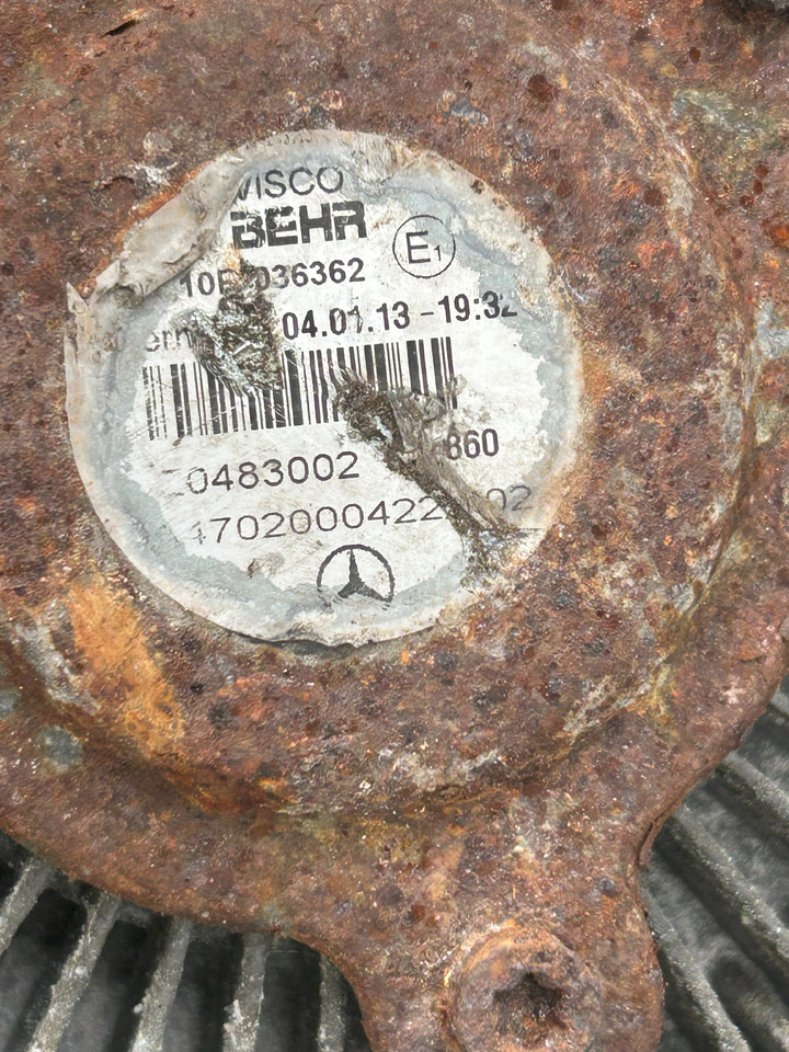 MERCEDES-BENZ VISCOT CLUTCH + FAN ACTROS MP4 - Ventilador para Camião: foto 3 MERCEDES-BENZ VISCOT CLUTCH + FAN ACTROS MP4 - Ventilador para Camião: foto 3