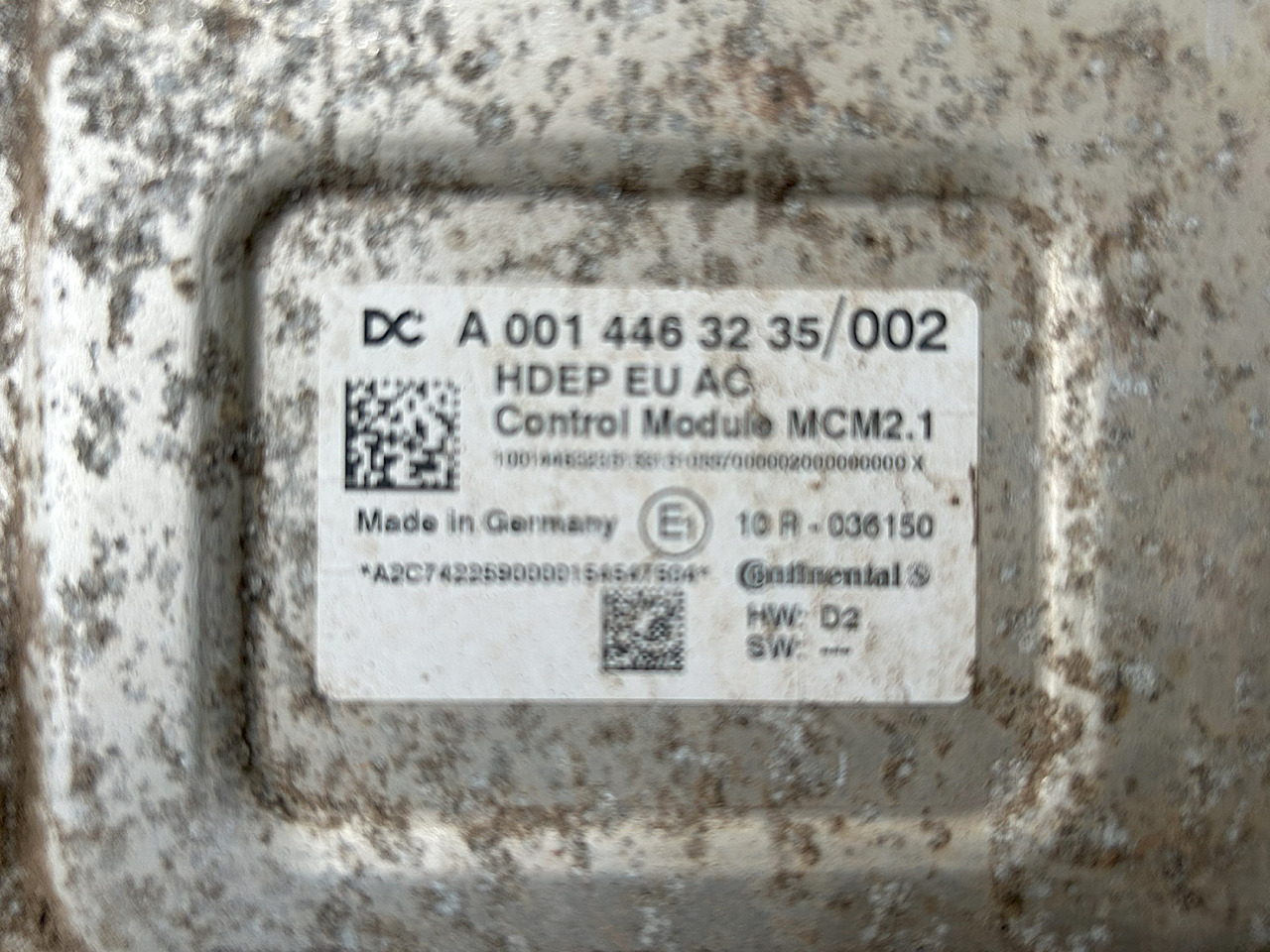 MERCEDES MCM 2.1 ACTROS MP4 - Centralina electrónica para Camião: foto 3 MERCEDES MCM 2.1 ACTROS MP4 - Centralina electrónica para Camião: foto 3