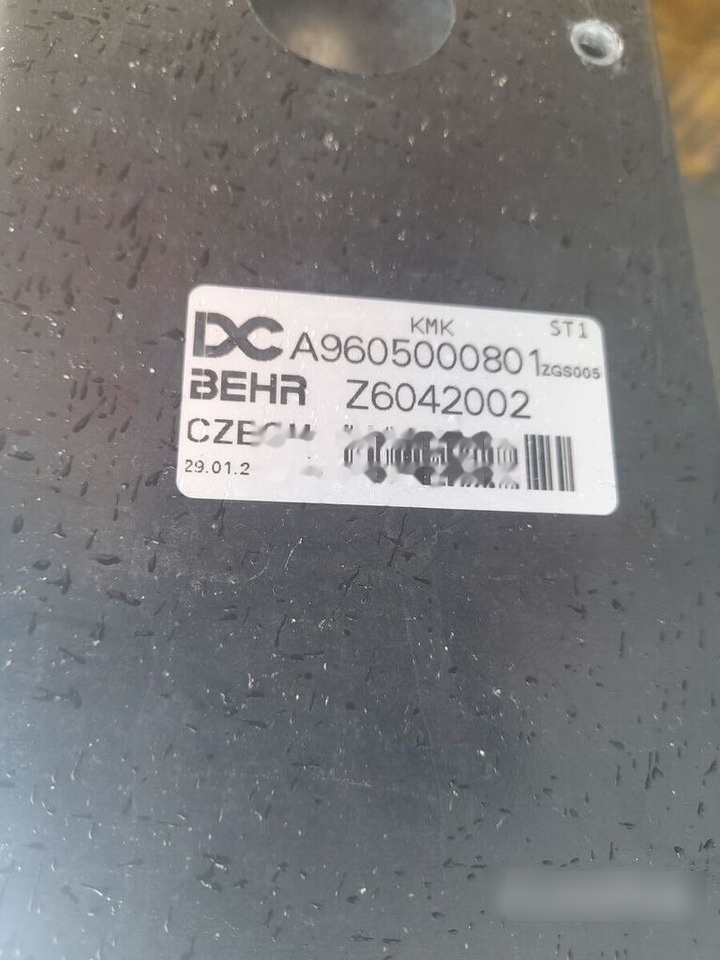 Mercedes-Benz ACTROS MP4 A9605000801 Mercedes-Benz truck - Radiador para Camião: foto 5 Mercedes-Benz ACTROS MP4 A9605000801 Mercedes-Benz truck - Radiador para Camião: foto 5