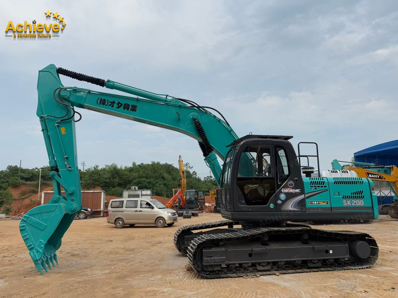 KOBELCO SK200 0.8 m³ 20000 kg 110/2000 kw/rpm 6D34-TLU2D 【ACHIEVE】 TOP CONDITION!!! - Escavadora de rastos: foto 2 KOBELCO SK200 0.8 m³ 20000 kg 110/2000 kw/rpm 6D34-TLU2D 【ACHIEVE】 TOP CONDITION!!! - Escavadora de rastos: foto 2