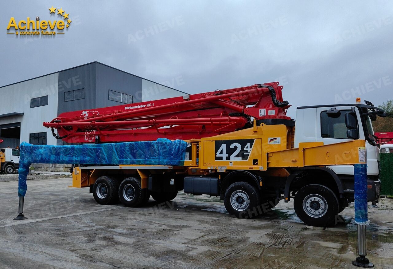 Locação financeira de PUTZMEISTER Mercedes-Benz Actros 4141 concrete pumpM42-4R 170 m³【ACHIEVE】TOP CONDITION!!! PUTZMEISTER Mercedes-Benz Actros 4141 concrete pumpM42-4R 170 m³【ACHIEVE】TOP CONDITION!!!: foto 6