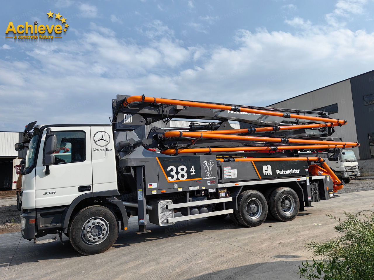 PUTZMEISTER PUTZMEISTER M38-4Z 2013 HOT SALE Mercedes-Benz【ACHIEVE】TOP CONDITION!!! - Autobomba de betão: foto 4 PUTZMEISTER PUTZMEISTER M38-4Z 2013 HOT SALE Mercedes-Benz【ACHIEVE】TOP CONDITION!!! - Autobomba de betão: foto 4