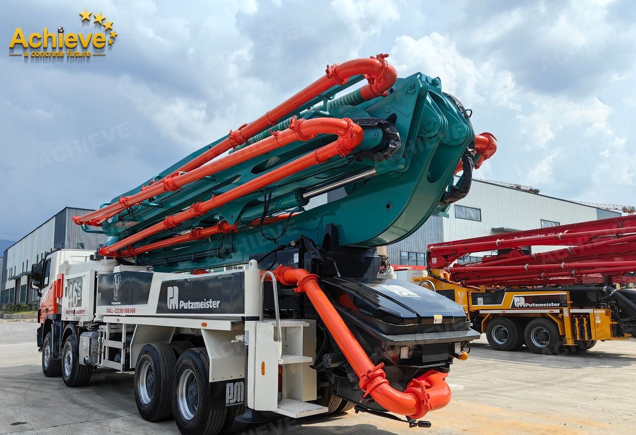 Putzmeister Compact Truck-Mounted Concrete Pump M46-5 【ACHIEVE】TOP CONDITION!!! - Autobomba de betão: foto 5 Putzmeister Compact Truck-Mounted Concrete Pump M46-5 【ACHIEVE】TOP CONDITION!!! - Autobomba de betão: foto 5