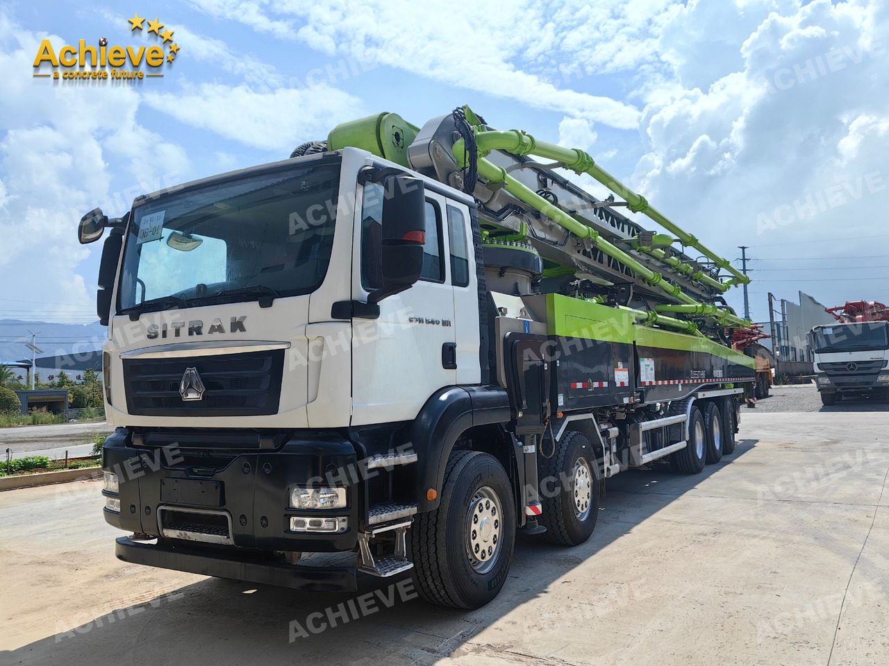 Autobomba de betão Zoomlion Zoomlion 70M 70X-6RZ  Concrete pump truck ACTROS 4141 【ACHIEVE】TOP CONDITION!!!: foto 21