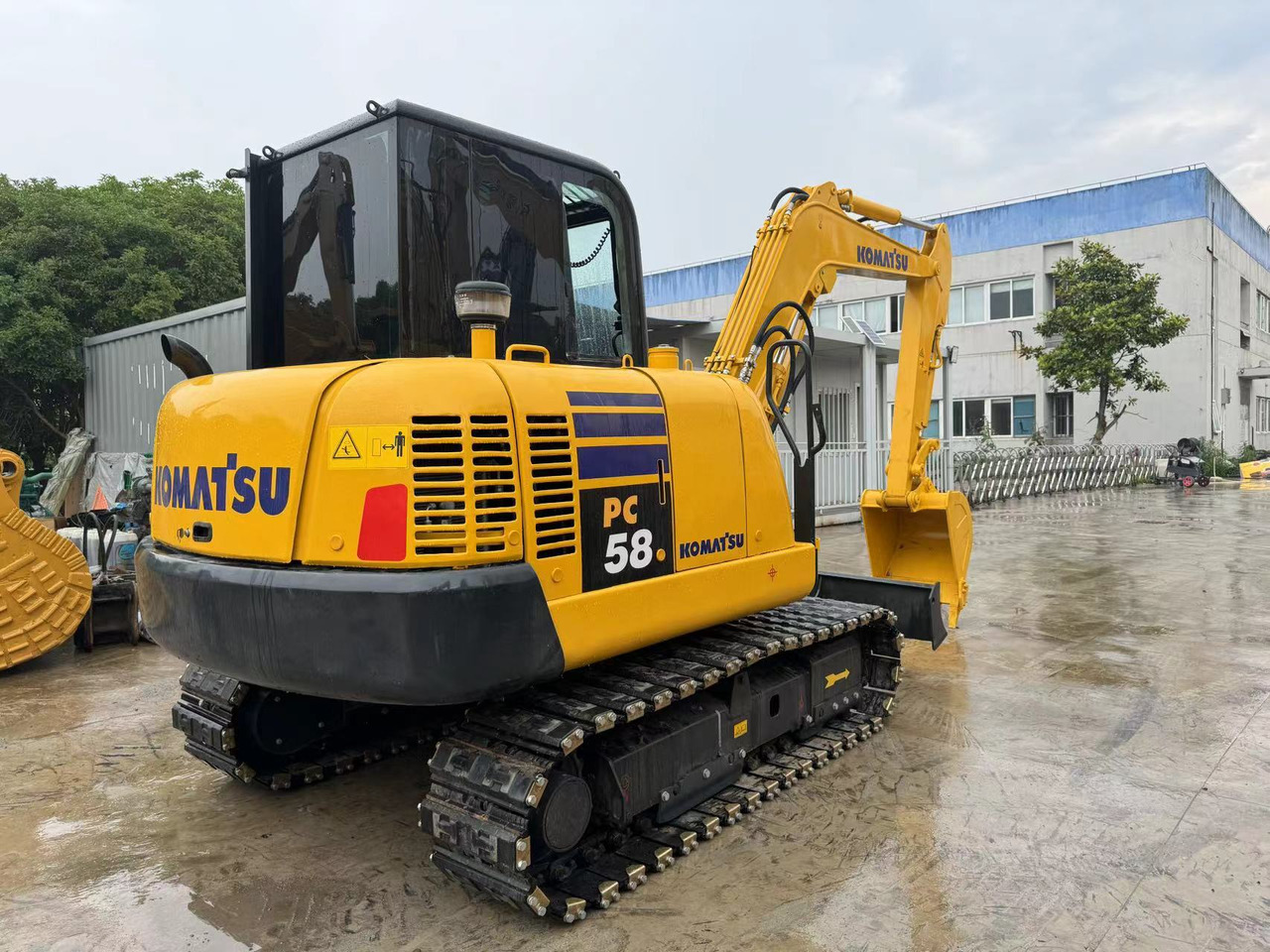 Komatsu PC58, PC56, PC55 Small Excavator With Rubber Tracks - Escavadora de rastos: foto 5 Komatsu PC58, PC56, PC55 Small Excavator With Rubber Tracks - Escavadora de rastos: foto 5
