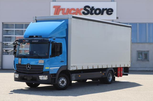 Mercedes-Benz Atego 1230 L - Camião de lona: foto 1 Mercedes-Benz Atego 1230 L - Camião de lona: foto 1