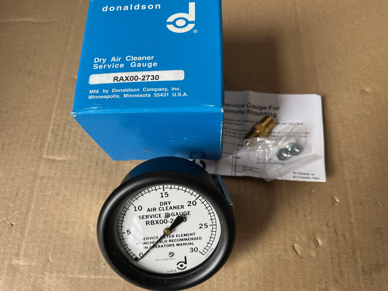 Donaldson RAX00-2730 Indicator - Peça de reposição para Máquina de construção: foto 1 Donaldson RAX00-2730 Indicator - Peça de reposição para Máquina de construção: foto 1