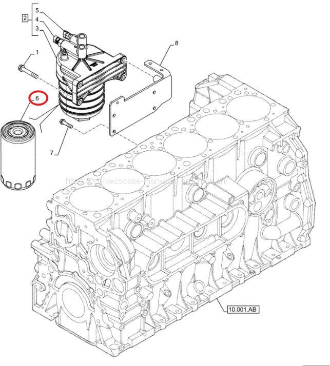 FPT IVECO CASE Cursor11 EURO 6 F3GFE613A B001 5801863562/5801690111 fuel filter 5801516883 - Filtro de combustível: foto 3 FPT IVECO CASE Cursor11 EURO 6 F3GFE613A B001 5801863562/5801690111 fuel filter 5801516883 - Filtro de combustível: foto 3
