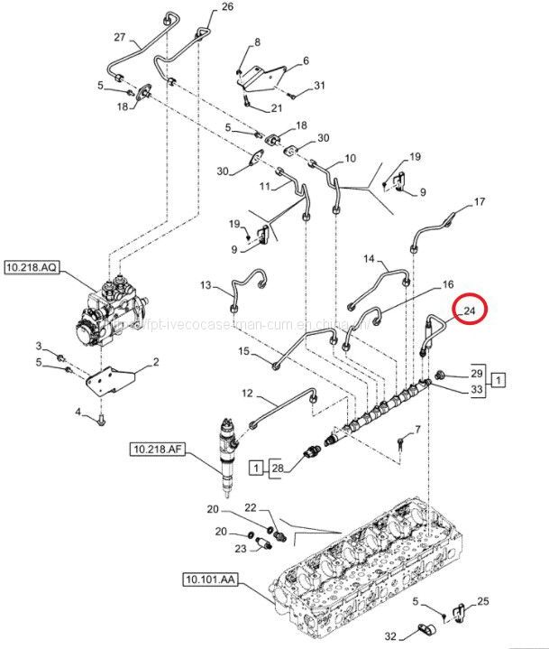 FPT IVECO CASE Cursor11 EURO 6 F3GFE613A B001 5801863562/5801690111 oil tube 504385155 - Motor e peças para Máquina de construção: foto 1 FPT IVECO CASE Cursor11 EURO 6 F3GFE613A B001 5801863562/5801690111 oil tube 504385155 - Motor e peças para Máquina de construção: foto 1