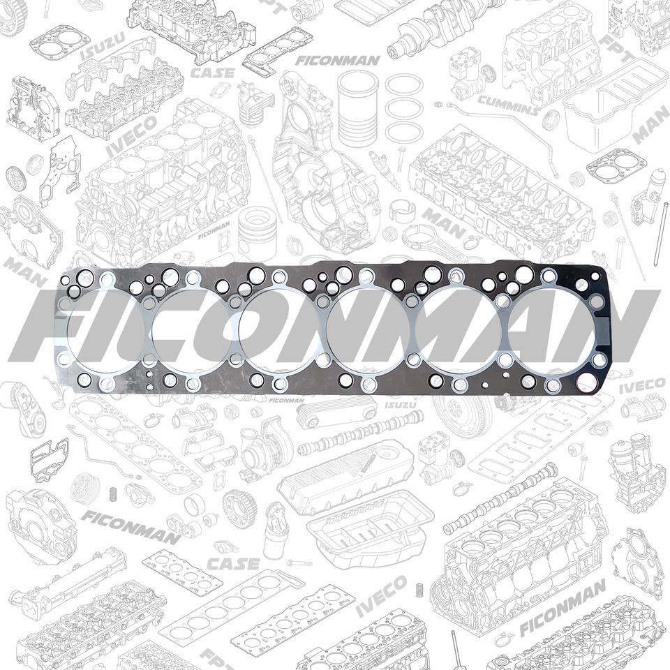 FPT IVECO CASE Cursor9 F2CFE614A*B041/F2CGE614F*V004 5802431166 CYLINDER HEAD GASKET 500382172 504248307 99474208 - Junta de motor para Camião: foto 1 FPT IVECO CASE Cursor9 F2CFE614A*B041/F2CGE614F*V004 5802431166 CYLINDER HEAD GASKET 500382172 504248307 99474208 - Junta de motor para Camião: foto 1