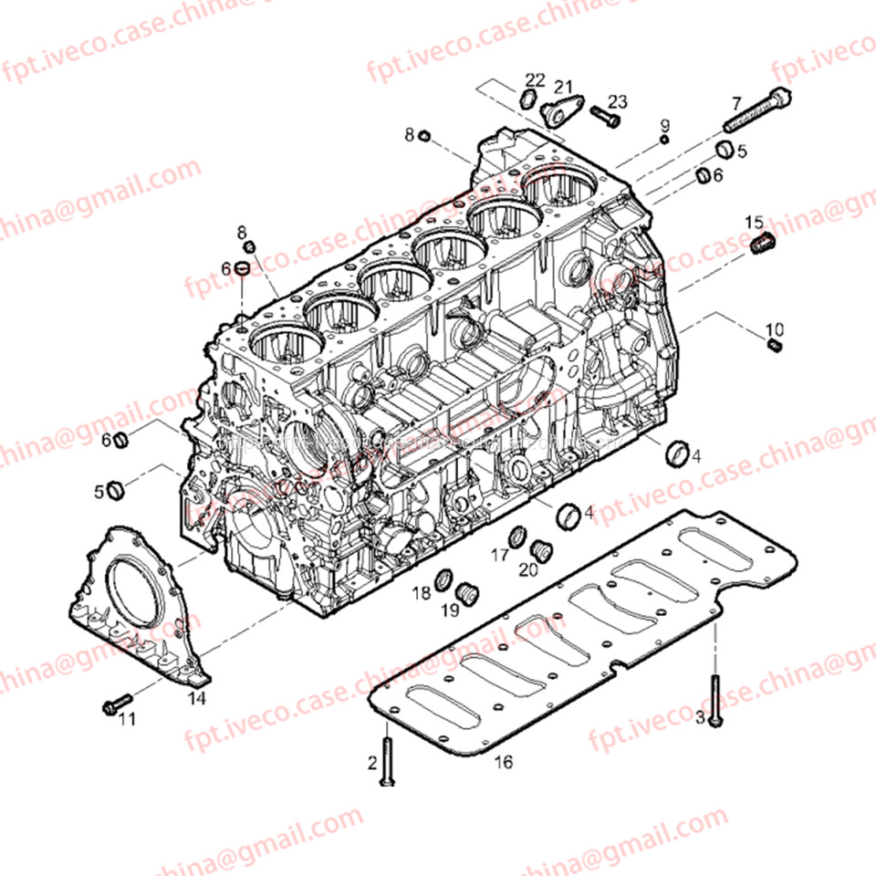 FPT IVECO CASE Cursor9Bus F2CFE612D*J231/F2CFE612A*J098 5802748674 FRONT C.CASE COVER5801463087 - Motor e peças para Ônibus: foto 1 FPT IVECO CASE Cursor9Bus F2CFE612D*J231/F2CFE612A*J098 5802748674 FRONT C.CASE COVER5801463087 - Motor e peças para Ônibus: foto 1