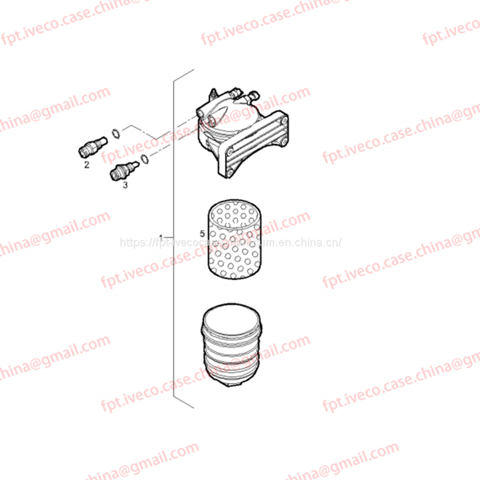 FPT IVECO CASE Cursor9Bus F2CFE612D*J231/F2CFE612A*J098 5802748674 FUEL FILTER ELEMENT 5801439820 - Filtro de combustível para Ônibus: foto 3 FPT IVECO CASE Cursor9Bus F2CFE612D*J231/F2CFE612A*J098 5802748674 FUEL FILTER ELEMENT 5801439820 - Filtro de combustível para Ônibus: foto 3