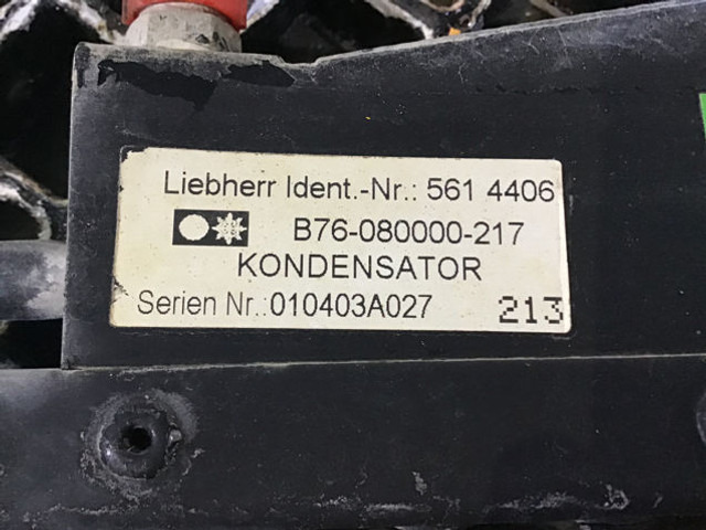 Liebherr Capacitor Unit - Peça de ar condicionado: foto 3 Liebherr Capacitor Unit - Peça de ar condicionado: foto 3