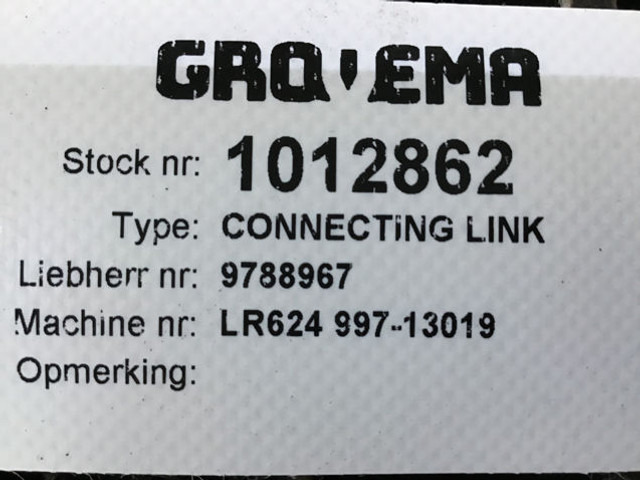 Liebherr Connecting Link - Acoplamento rápido: foto 4 Liebherr Connecting Link - Acoplamento rápido: foto 4