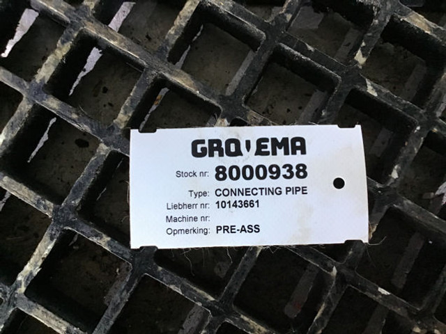 Motor e peças Liebherr Connecting Pipe: foto 6