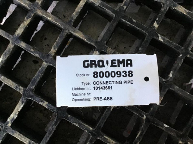 Motor e peças Liebherr Connecting Pipe: foto 9