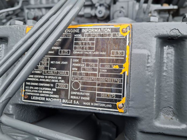Motor Liebherr D9406TI-E: foto 6