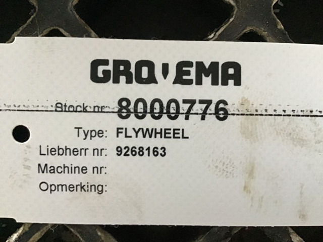 Liebherr Flywheel - Volante do motor: foto 3 Liebherr Flywheel - Volante do motor: foto 3