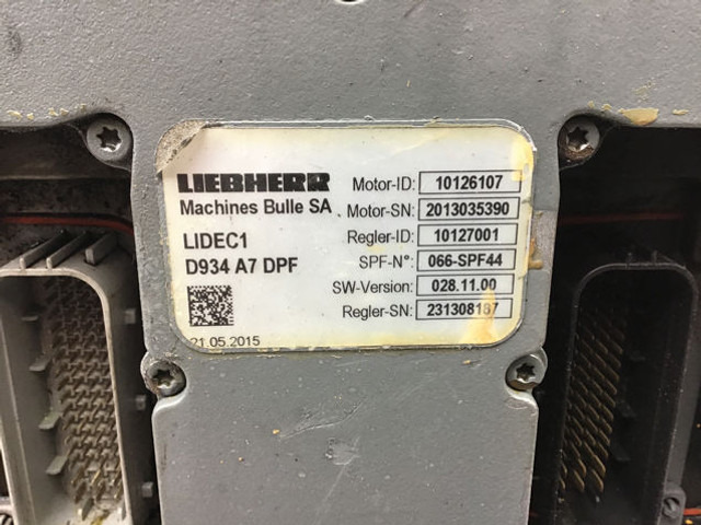 Liebherr Motor Control Device - Centralina electrónica: foto 3 Liebherr Motor Control Device - Centralina electrónica: foto 3