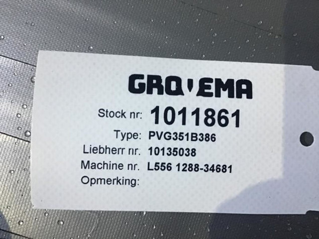 Caixa de velocidade Liebherr PVG351B386: foto 8