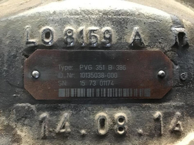 Caixa de velocidade Liebherr PVG351B386: foto 15