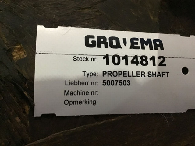 Liebherr Propeller Shaft - Semi eixo: foto 4 Liebherr Propeller Shaft - Semi eixo: foto 4