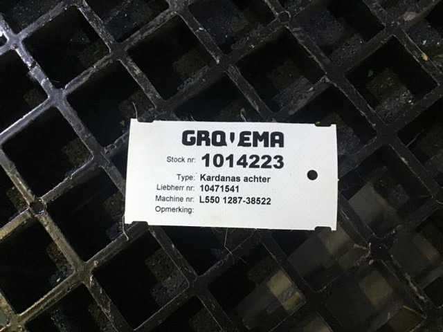 Liebherr Propellor Shaft - Semi eixo: foto 5 Liebherr Propellor Shaft - Semi eixo: foto 5