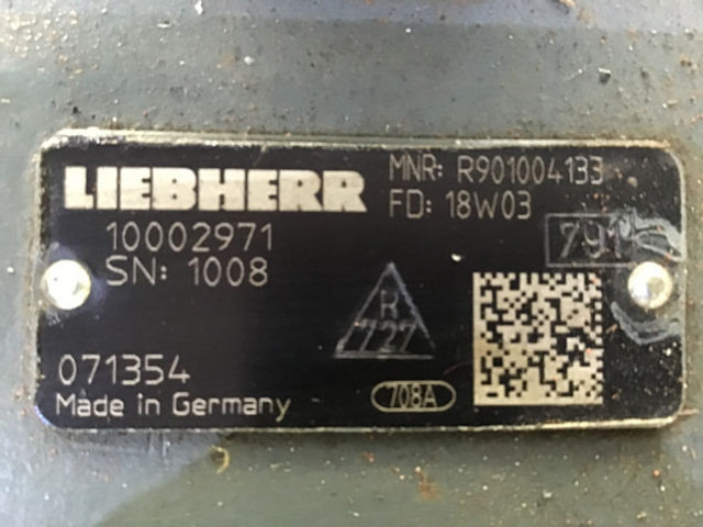 Válvula Liebherr Safety Valve: foto 8