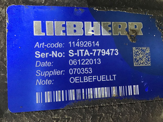 Liebherr Travel Gearbox - Caixa de velocidade: foto 5 Liebherr Travel Gearbox - Caixa de velocidade: foto 5