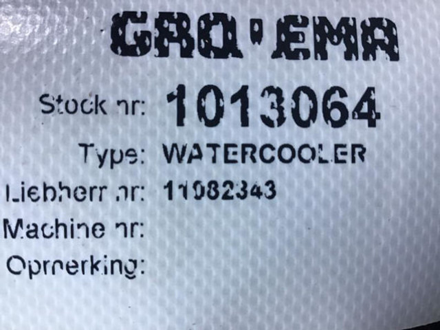 Liebherr Watercooler - Radiador: foto 4 Liebherr Watercooler - Radiador: foto 4