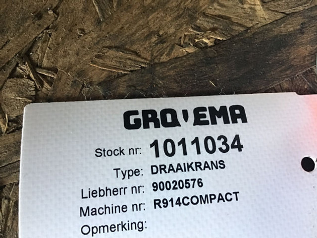 Peça de reposição Liebherr Slewing Ring: foto 11