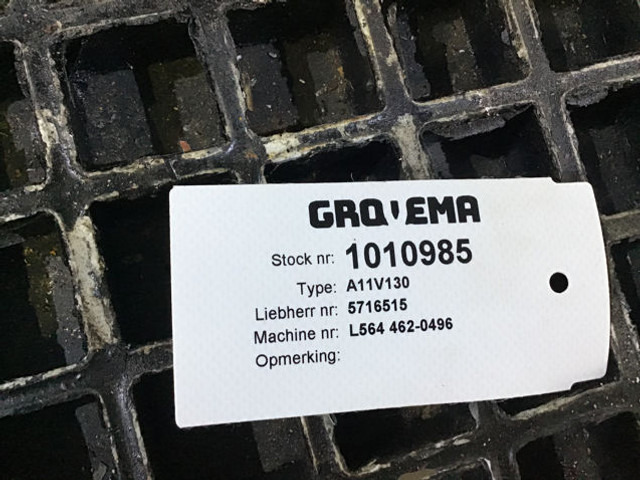 Rexroth A11V130 - Bomba hidráulica: foto 2 Rexroth A11V130 - Bomba hidráulica: foto 2