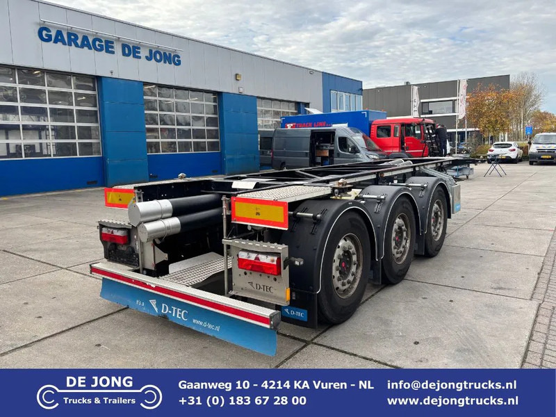 D-Tec CC-20-3-T / 20 FT ADR Tank Chassis / SAF Disc - Semi-reboque transportador de contêineres/ Caixa móvel: foto 1 D-Tec CC-20-3-T / 20 FT ADR Tank Chassis / SAF Disc - Semi-reboque transportador de contêineres/ Caixa móvel: foto 1