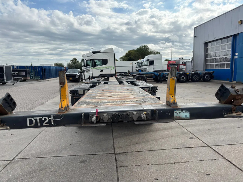 Semi-reboque transportador de contêineres/ Caixa móvel D-Tec CT-60-05D / 5 Axles / 3x Steering Axle / 4x Lift Axle / BPW: foto 16
