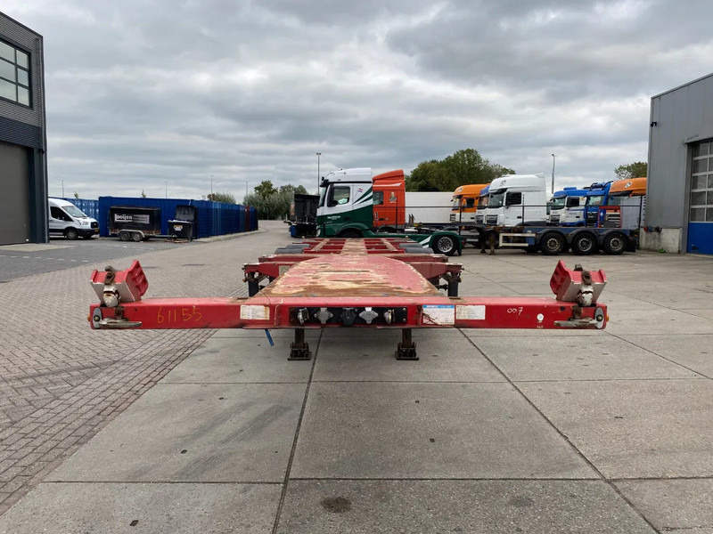 D-Tec FT-43-03V / Flexitrailer / 2x Extendable / BPW / 1x Lift Axle - Semi-reboque transportador de contêineres/ Caixa móvel: foto 5 D-Tec FT-43-03V / Flexitrailer / 2x Extendable / BPW / 1x Lift Axle - Semi-reboque transportador de contêineres/ Caixa móvel: foto 5