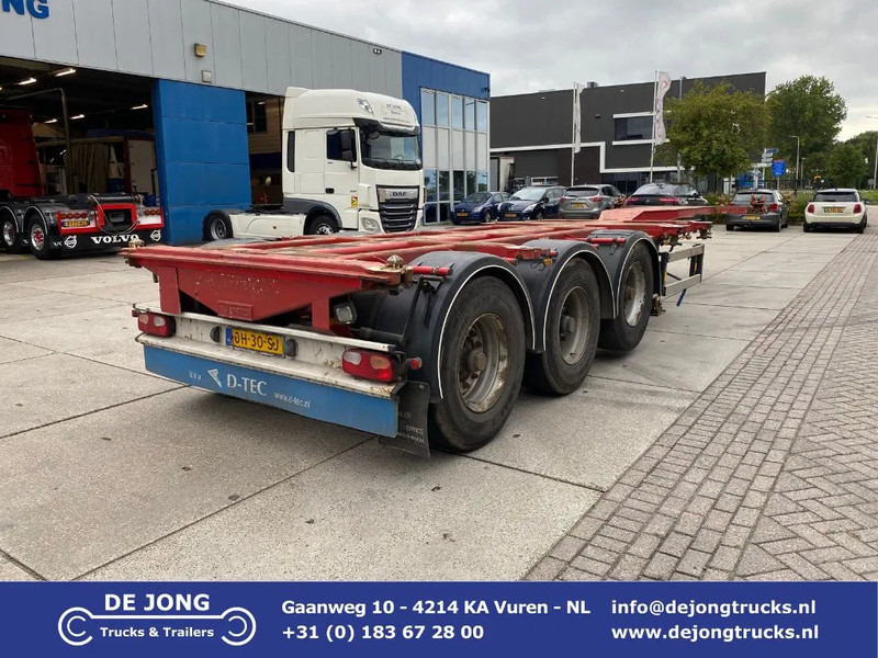 D-Tec FT-43-03V / Flexitrailer / 2x Extendable / BPW / 1x Lift Axle - Semi-reboque transportador de contêineres/ Caixa móvel: foto 1 D-Tec FT-43-03V / Flexitrailer / 2x Extendable / BPW / 1x Lift Axle - Semi-reboque transportador de contêineres/ Caixa móvel: foto 1