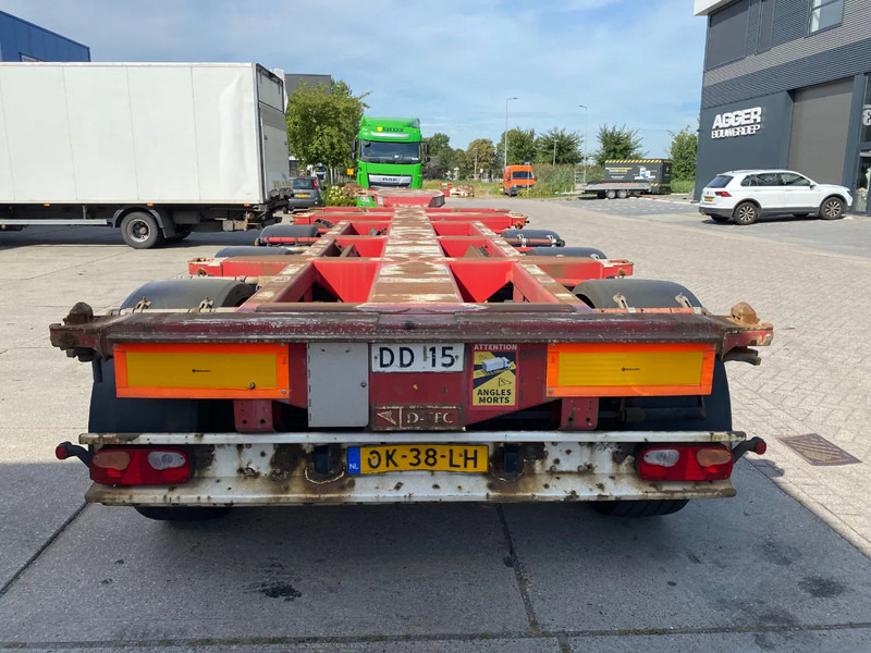 D-Tec FT-43-03V / Flexitrailer / 3x Extendable / SAF / 1x Lift Axle - Semi-reboque transportador de contêineres/ Caixa móvel: foto 2 D-Tec FT-43-03V / Flexitrailer / 3x Extendable / SAF / 1x Lift Axle - Semi-reboque transportador de contêineres/ Caixa móvel: foto 2