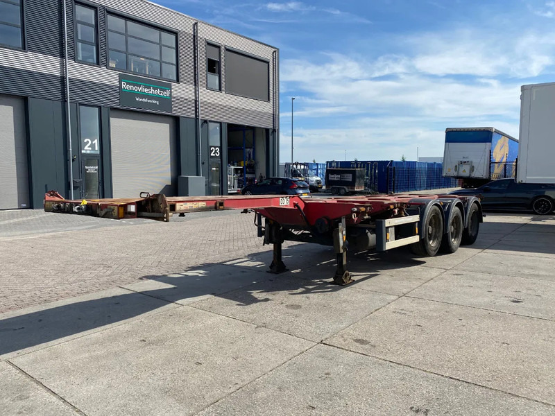 D-Tec FT-43-03V / Flexitrailer / 3x Extendable / SAF / 1x Lift Axle - Semi-reboque transportador de contêineres/ Caixa móvel: foto 4 D-Tec FT-43-03V / Flexitrailer / 3x Extendable / SAF / 1x Lift Axle - Semi-reboque transportador de contêineres/ Caixa móvel: foto 4