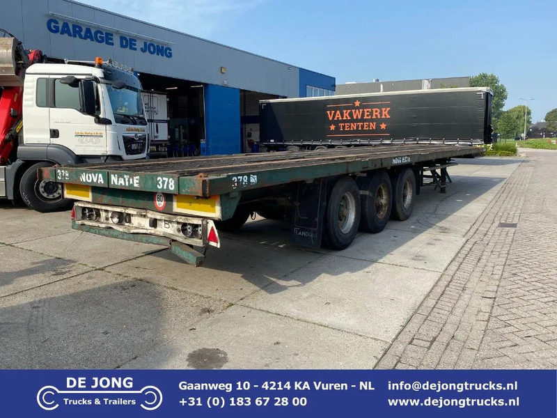 Flandria Plateau Trailer with Tiwst-Locks / SAF - Semi-reboque plataforma/ Caixa aberta: foto 1 Flandria Plateau Trailer with Tiwst-Locks / SAF - Semi-reboque plataforma/ Caixa aberta: foto 1