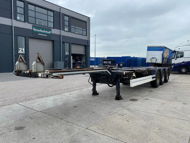 Kögel SW24 Container Chassis / 2x Extendable / BPW + Drum - Semi-reboque transportador de contêineres/ Caixa móvel: foto 4 Kögel SW24 Container Chassis / 2x Extendable / BPW + Drum - Semi-reboque transportador de contêineres/ Caixa móvel: foto 4