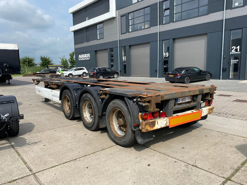 Krone SD 27 / Container Chassis / BPW + Drum / 1x Extendable / 45 FT - Semi-reboque transportador de contêineres/ Caixa móvel: foto 3 Krone SD 27 / Container Chassis / BPW + Drum / 1x Extendable / 45 FT - Semi-reboque transportador de contêineres/ Caixa móvel: foto 3