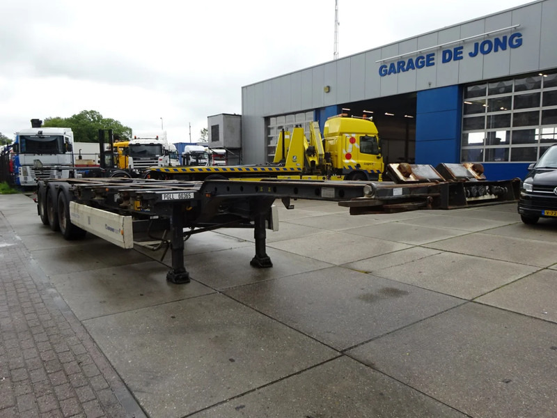Krone SD 27 / Container Chassis / BPW + Drum / 45 FT - Semi-reboque transportador de contêineres/ Caixa móvel: foto 5 Krone SD 27 / Container Chassis / BPW + Drum / 45 FT - Semi-reboque transportador de contêineres/ Caixa móvel: foto 5