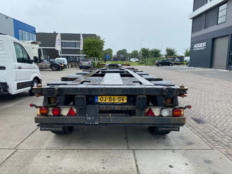Krone SDC 27 / Container Chassis / BPW + Drum / Lift Axle - Semi-reboque transportador de contêineres/ Caixa móvel: foto 2 Krone SDC 27 / Container Chassis / BPW + Drum / Lift Axle - Semi-reboque transportador de contêineres/ Caixa móvel: foto 2