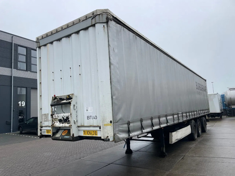 Krone Tautliner / Rongpotten / Disc Brakes / Steering Axle / 1x Lift Axle - Semi-reboque de lona: foto 3 Krone Tautliner / Rongpotten / Disc Brakes / Steering Axle / 1x Lift Axle - Semi-reboque de lona: foto 3