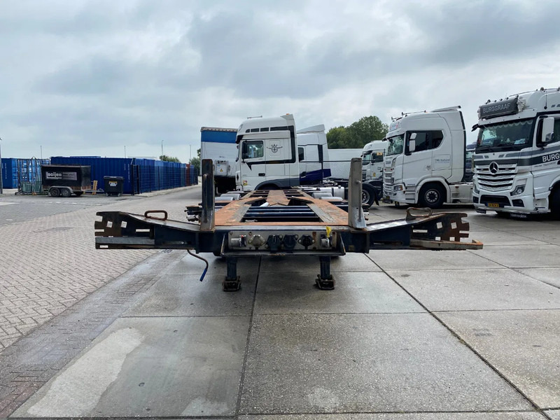 Pacton T3-010 / 3x Extendable / SAF + Drum / 1x lift - Semi-reboque transportador de contêineres/ Caixa móvel: foto 5 Pacton T3-010 / 3x Extendable / SAF + Drum / 1x lift - Semi-reboque transportador de contêineres/ Caixa móvel: foto 5