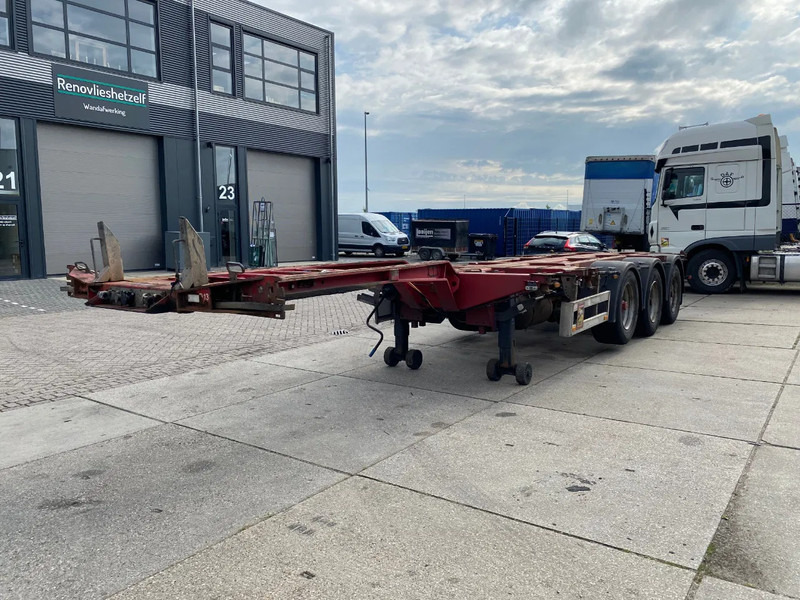 Pacton T3-010 Multi / 3x Extendable / 1x Lift Axle - Semi-reboque transportador de contêineres/ Caixa móvel: foto 4 Pacton T3-010 Multi / 3x Extendable / 1x Lift Axle - Semi-reboque transportador de contêineres/ Caixa móvel: foto 4