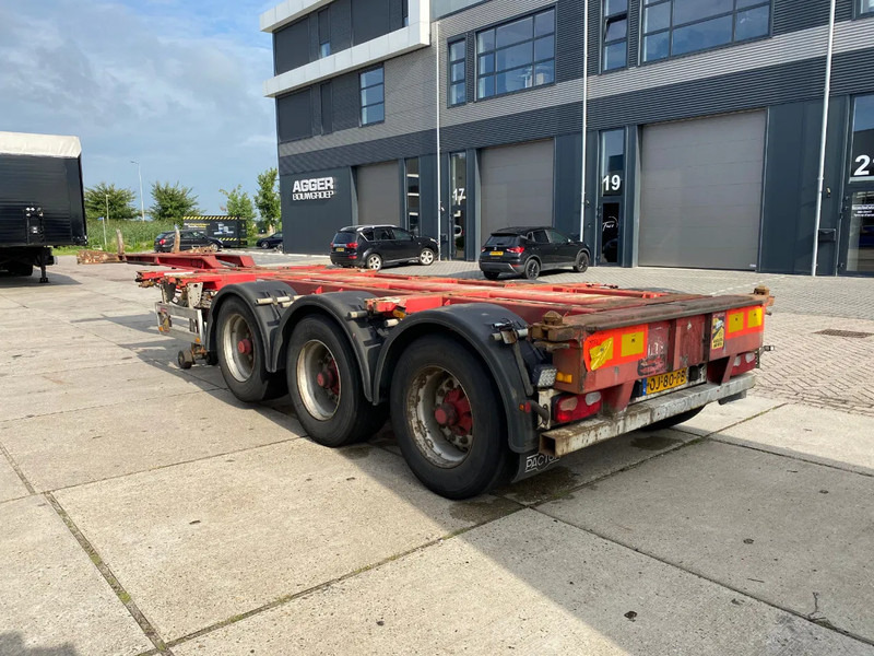 Pacton T3-010 Multi / 3x Extendable / 1x Lift Axle - Semi-reboque transportador de contêineres/ Caixa móvel: foto 3 Pacton T3-010 Multi / 3x Extendable / 1x Lift Axle - Semi-reboque transportador de contêineres/ Caixa móvel: foto 3