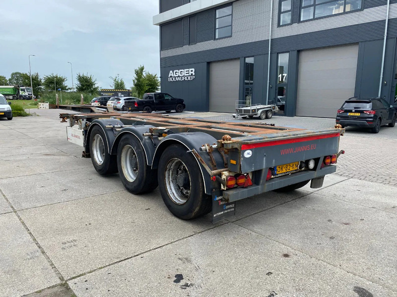 Pacton TXC 343 Multi / 3x Extendable / 1x Lift Axle - Semi-reboque transportador de contêineres/ Caixa móvel: foto 2 Pacton TXC 343 Multi / 3x Extendable / 1x Lift Axle - Semi-reboque transportador de contêineres/ Caixa móvel: foto 2