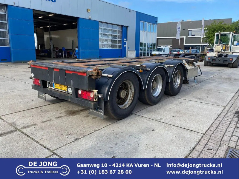 Pacton TXC 343 Multi / 3x Extendable / 1x Lift Axle - Semi-reboque transportador de contêineres/ Caixa móvel: foto 1 Pacton TXC 343 Multi / 3x Extendable / 1x Lift Axle - Semi-reboque transportador de contêineres/ Caixa móvel: foto 1